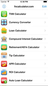 EZ Financial Calculators Pro screenshot 1