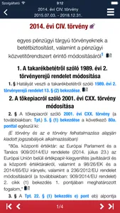 Opten OptiJUS jogi információs adatbázis screenshot 4