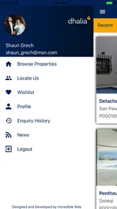 Dhalia Malta Property Search screenshot 1