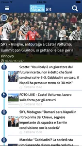 CalcioNapoli24 screenshot 1