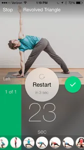 GAIN Yoga - free custom yoga routines for men & women. screenshot 3