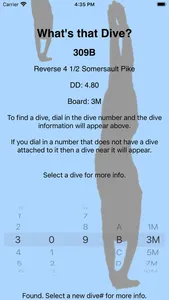What's That Dive? screenshot 0