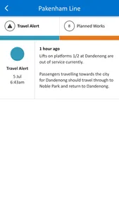 metroNotify screenshot 2