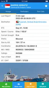 VesselFinder Pro screenshot 2