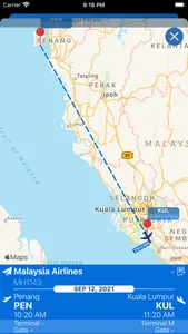 Kuala Lumpur KUL Airport Info screenshot 2