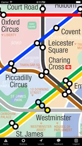 KickMap London Tube screenshot 0