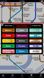 KickMap London Tube screenshot 1