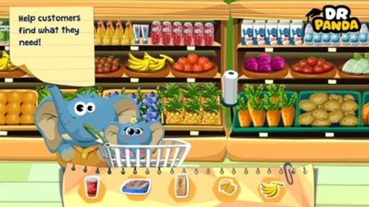 Dr. Panda Supermarket screenshot 1