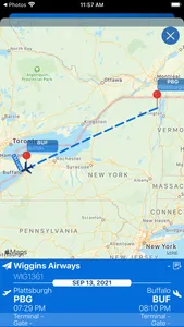 Buffalo Airport Info + Radar screenshot 2