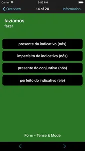 VerbForms Português screenshot 6