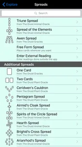 Druid Oracle Cards screenshot 2