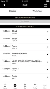 Hot 8 Yoga Studios screenshot 1