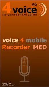 voice4mobile MED screenshot 0