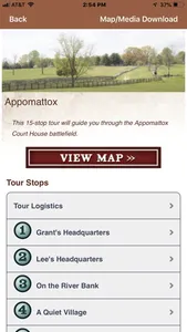 Appomattox Battle App screenshot 2