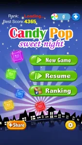 Candy Pop : Sweet Night screenshot 1