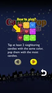 Candy Pop : Sweet Night screenshot 2