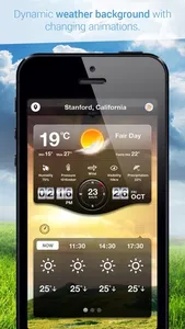 Weather Cast HD : Live World Weather Forecasts & Reports with World Clock for iPad & iPhone screenshot 0