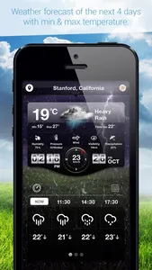 Weather Cast HD : Live World Weather Forecasts & Reports with World Clock for iPad & iPhone screenshot 1