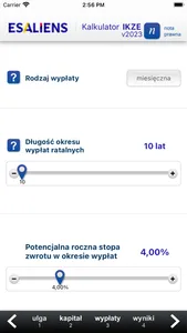 Kalkulator IKZE z ESALIENS screenshot 2