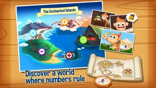 Monkey Math - Jetpack for Kids screenshot 0