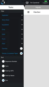 Conservis Tasks - Inputs screenshot 4