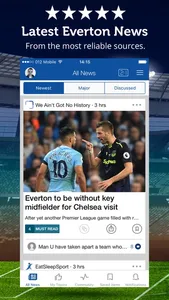 Everton News & Scores screenshot 0