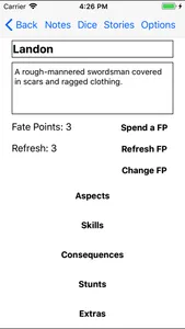 Fate Core Folio screenshot 1