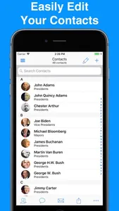 A2Z Contacts - Group Text App screenshot 1