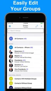 A2Z Contacts - Group Text App screenshot 2