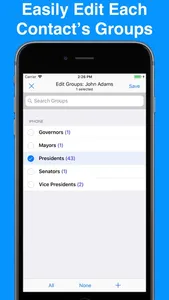 A2Z Contacts - Group Text App screenshot 4