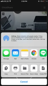 ClickShare screenshot 3