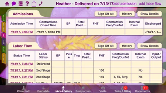 Mobile Midwife EHR screenshot 4