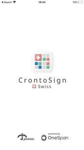 CrontoSign Swiss screenshot 1