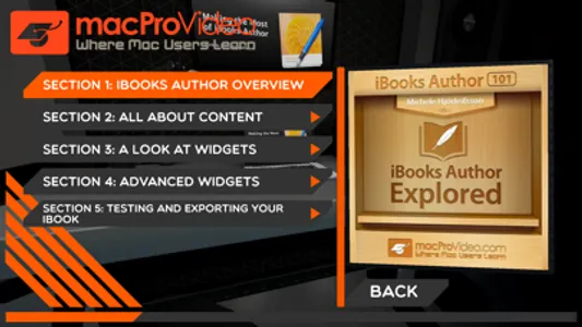 Author Course For iBooks screenshot 1
