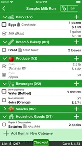 Shopping (Grocery List) screenshot 0
