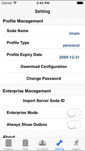 SODA Safe of Data App screenshot 3