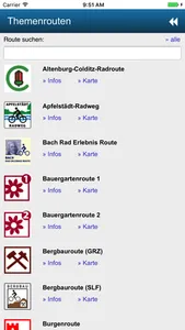 Radroutenplaner Thüringen screenshot 3