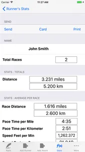 Running Logbook: Races & Meets screenshot 3