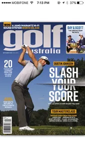 Golf Australia screenshot 0