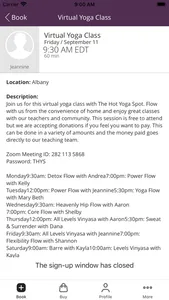 The Hot Yoga Spot screenshot 2