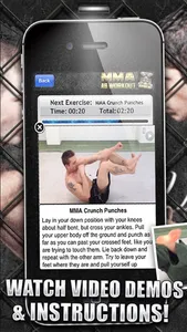 Ab Workouts MMA+ FREE Core Strength Abdominal Flex screenshot 1