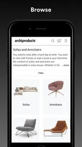 Archiproducts screenshot 1