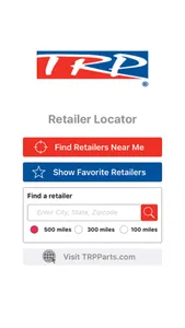 TRP Retailer Locator screenshot 0