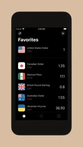 Currency Converter · Rates screenshot 3