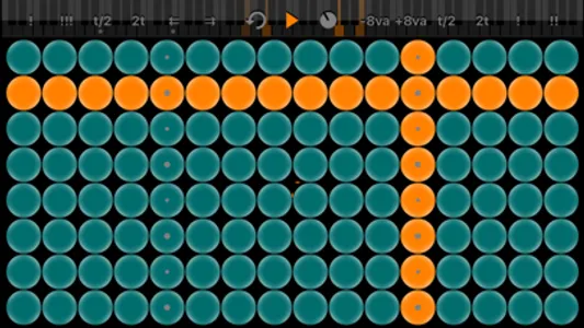 Arpeggionome for iPhone | matrix arpeggiator screenshot 0