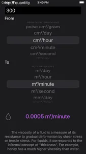 Viscosity Conversion screenshot 4