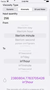 Viscosity Conversion screenshot 5