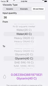 Viscosity Conversion screenshot 7