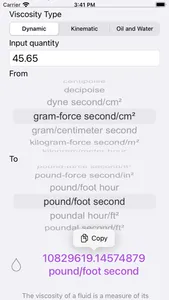 Viscosity Conversion screenshot 8