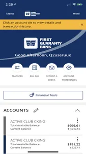 First Guaranty Bank Mobile screenshot 0